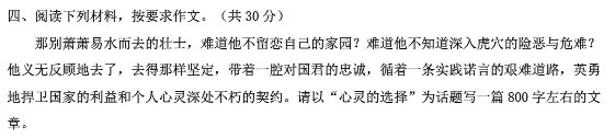 心灵的选择作文800字