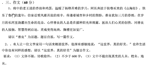 善良作文600字