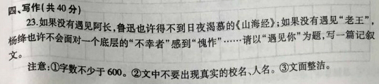 遇见作文600字